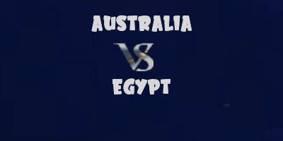 Australia v Egypt