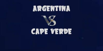 Argentina v Cape Verde