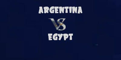 Argentina v Egypt